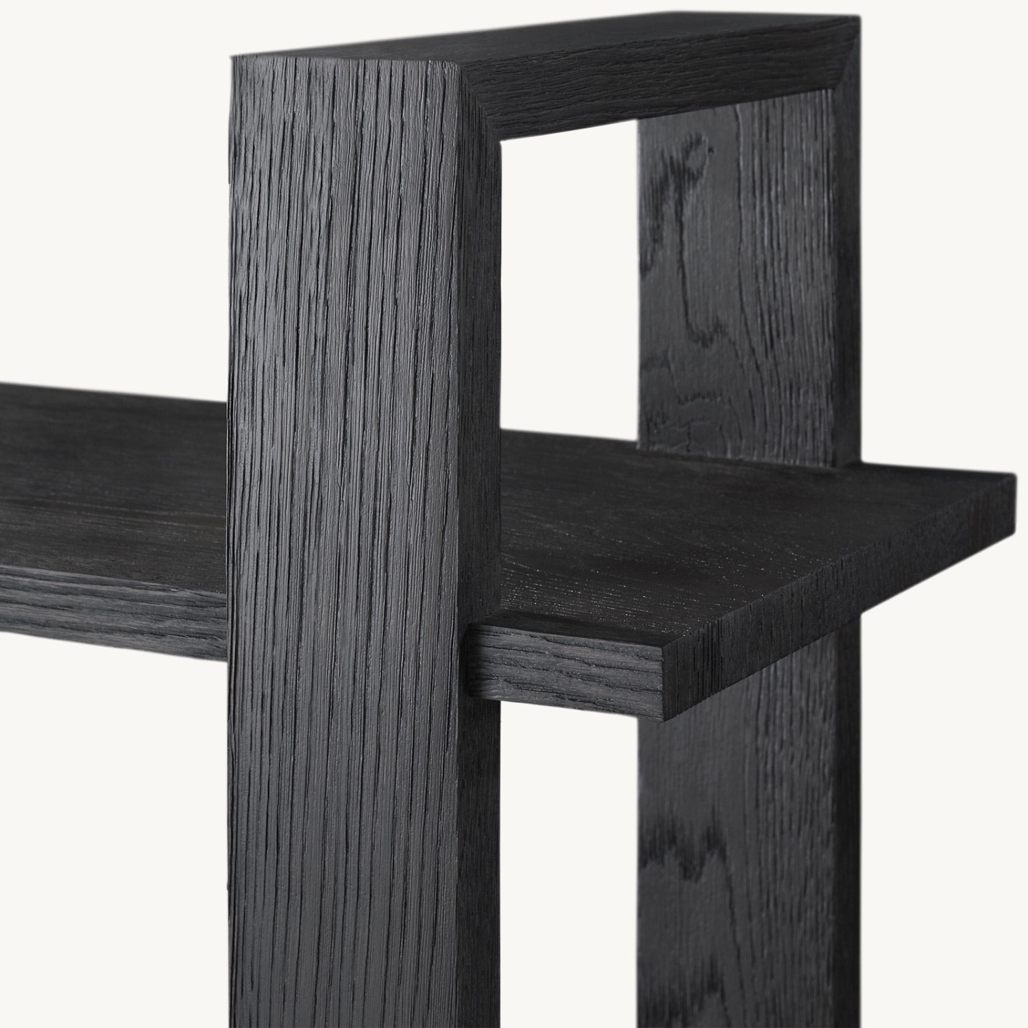 Restoration Hardware Wood Antoccino Shelving Unit - image-2