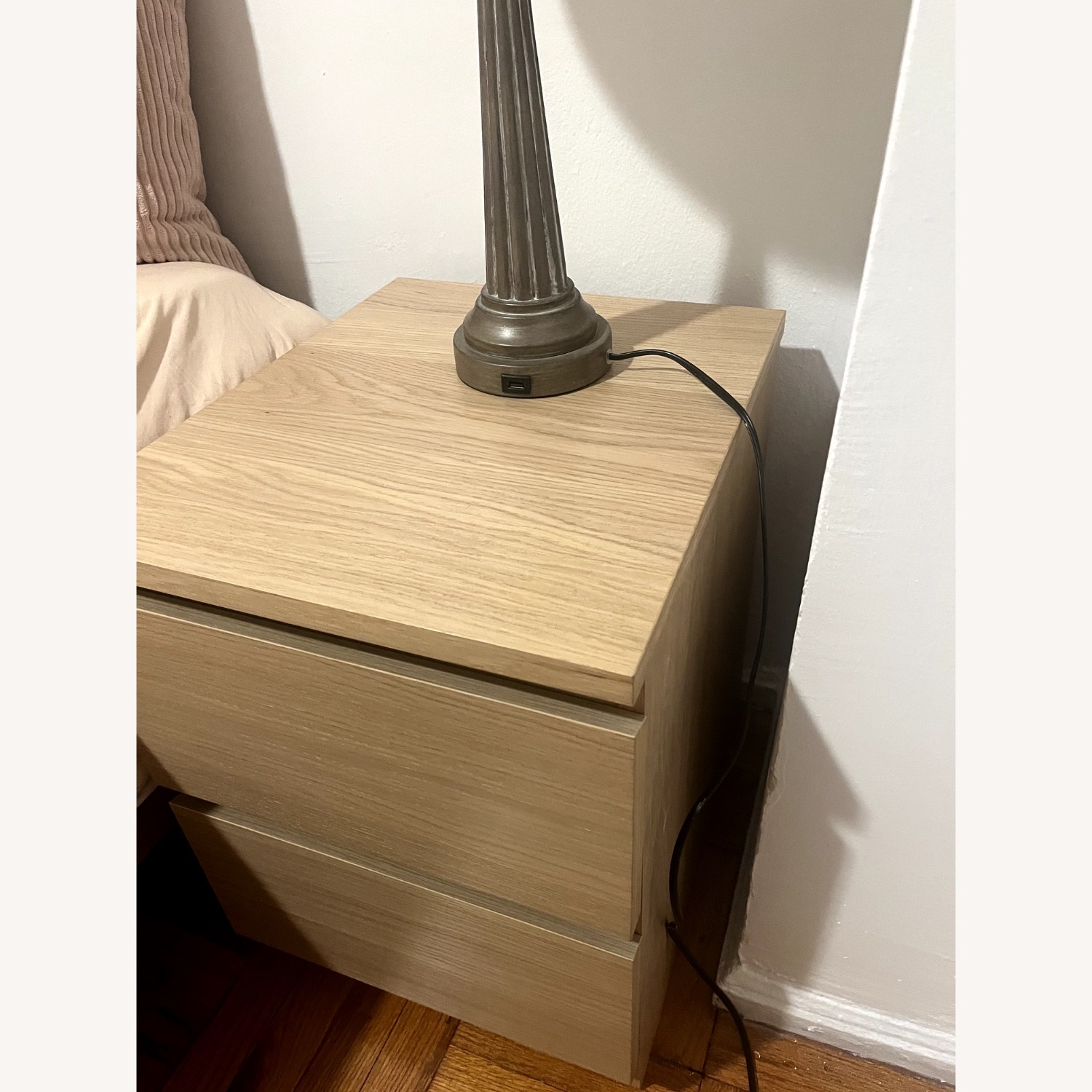 IKEA Storlinka Oak Bedside Tables Set of 2 - image-3