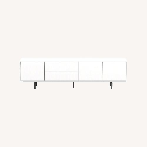 Used Glenwillow Home Atlas 78" x 20" Modern TV Stand for sale on AptDeco