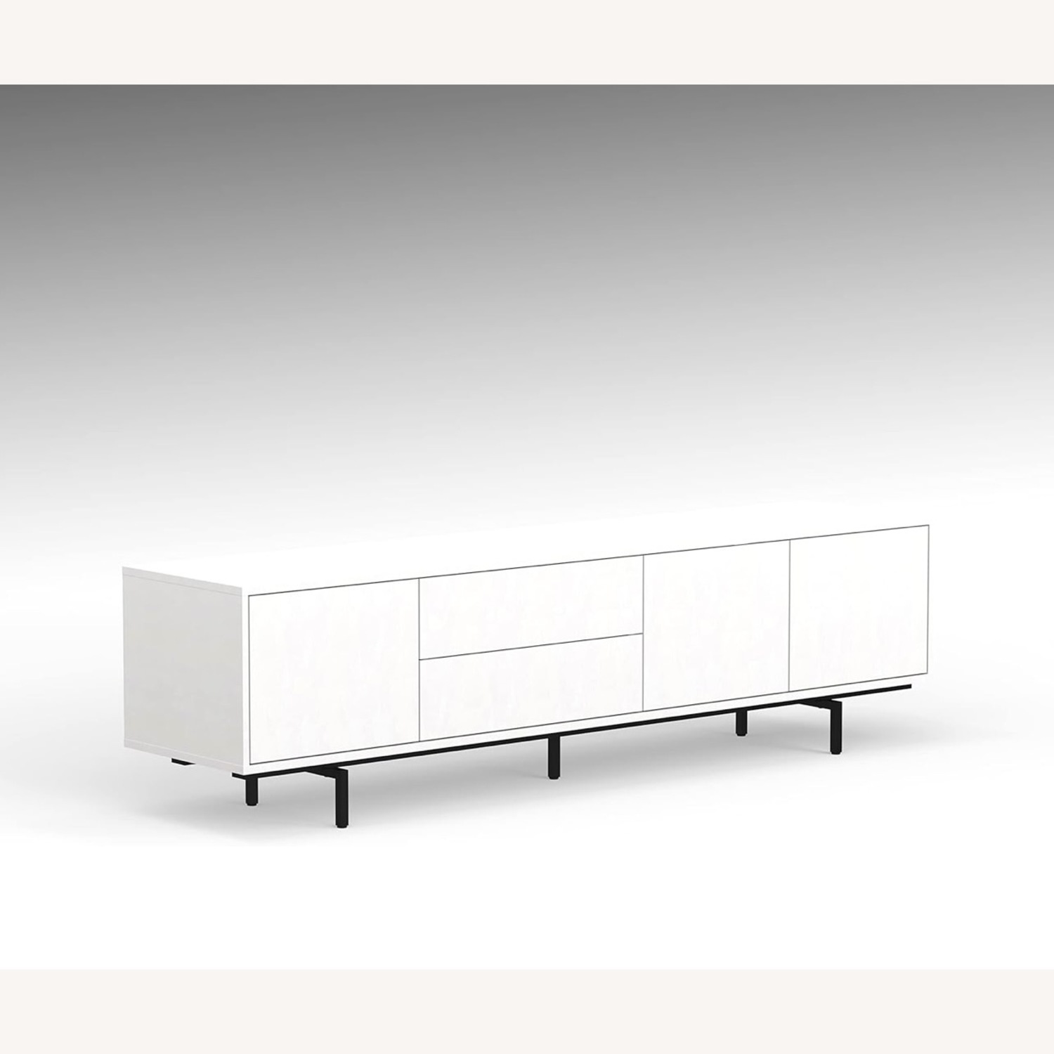 Glenwillow Home Atlas 78" x 20" Modern TV Stand - image-4