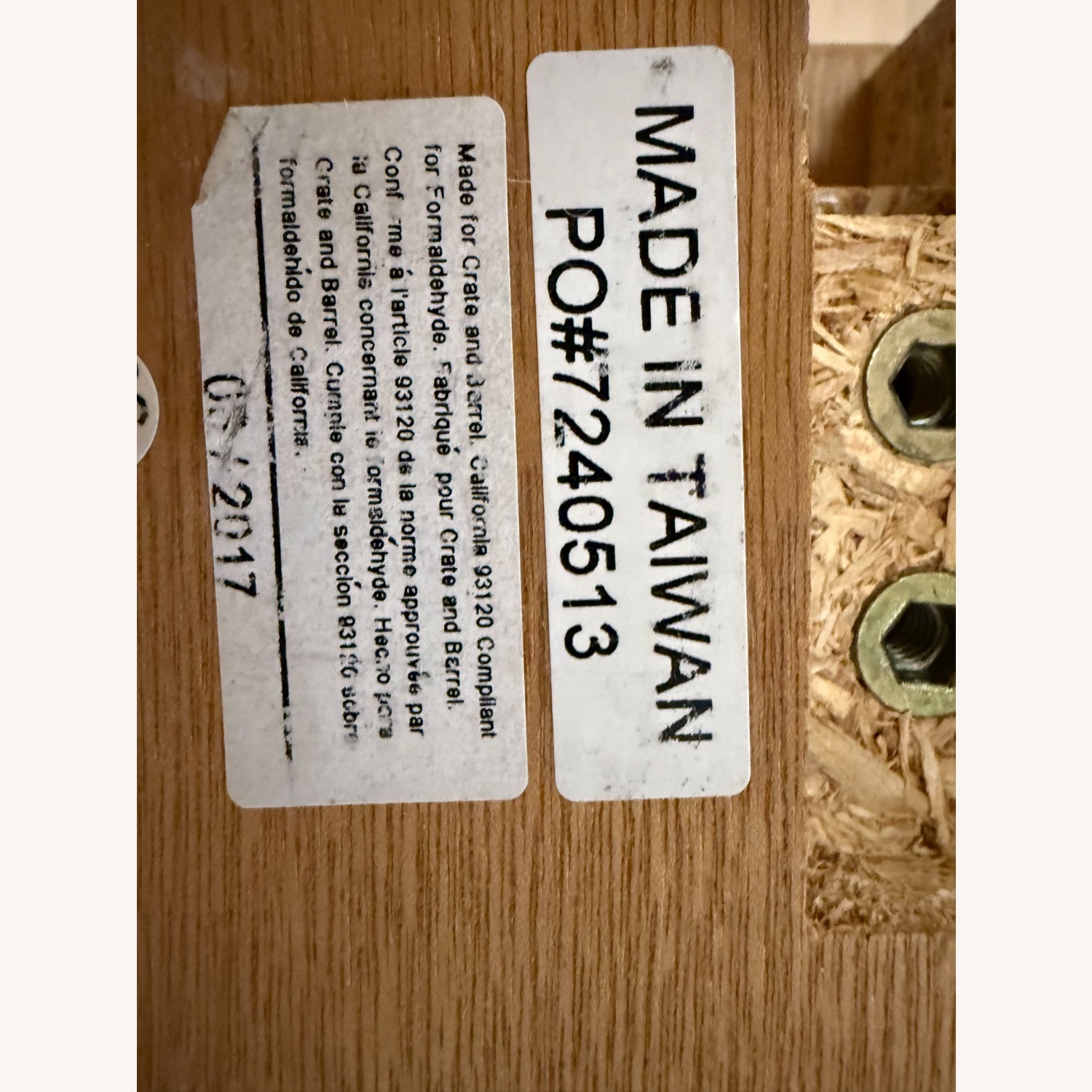 CB2 Helix 96" Walnut Wood Wall Mount Bookshelf - image-5