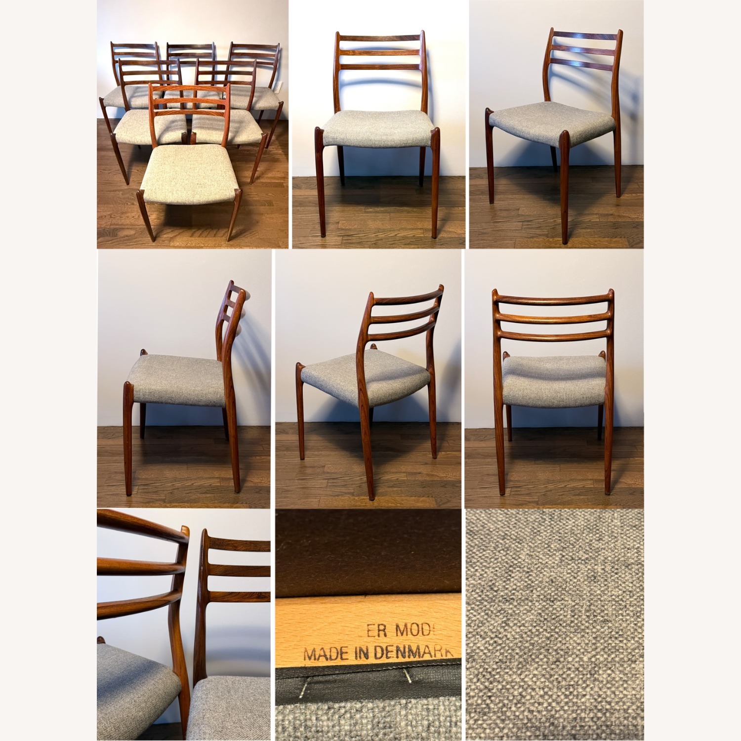 Neils Otto Moller Dining Chairs - image-8