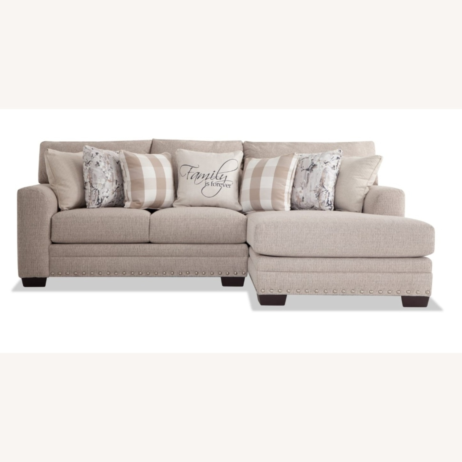 Bob's 3-Piece Sectional + Ottoman (Beige) - image-8