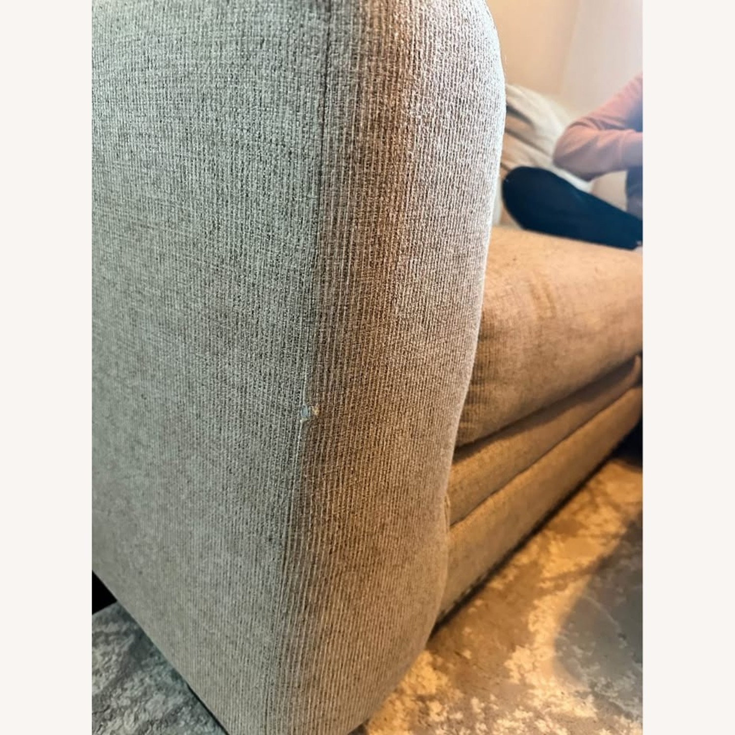 Bob's 3-Piece Sectional + Ottoman (Beige) - image-4