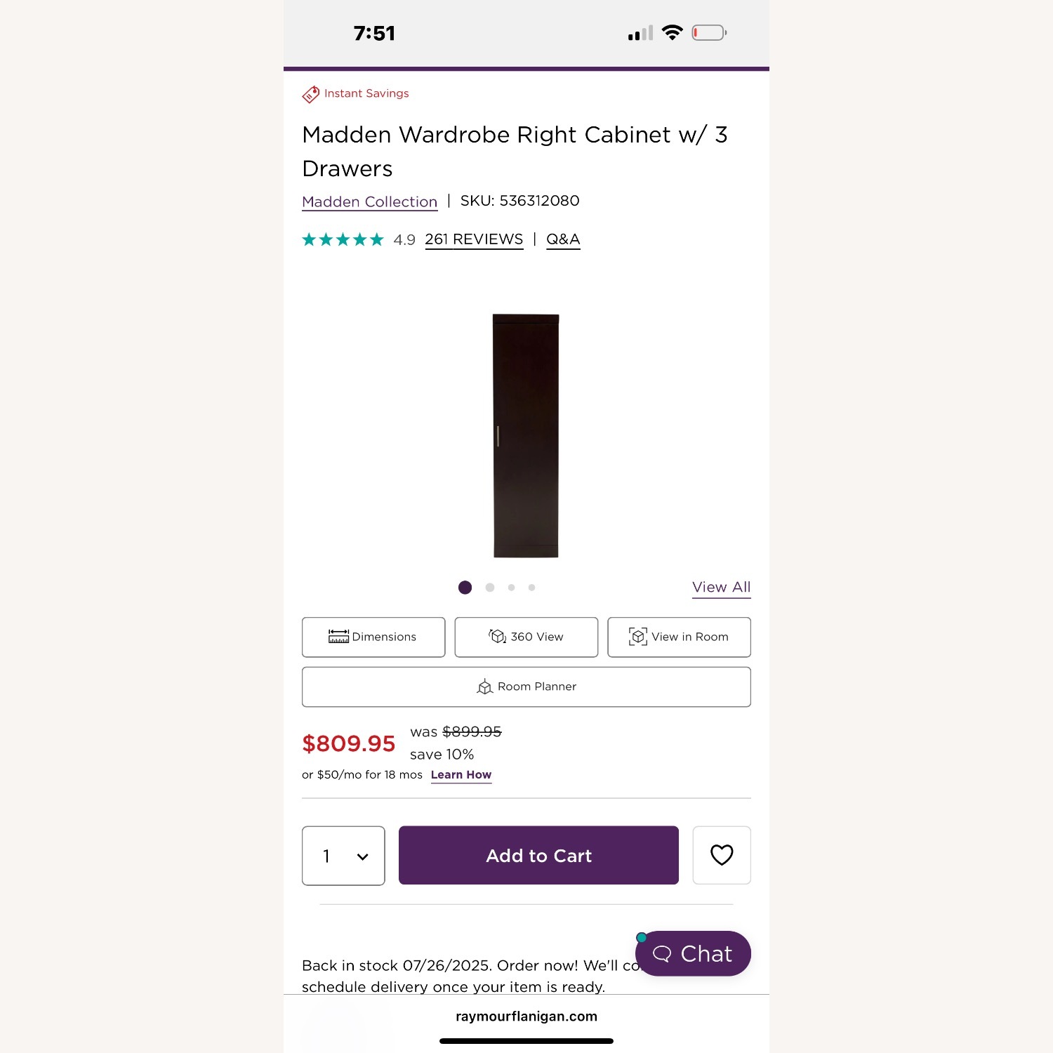 Madden 3-pc Wardrobe  - image-11