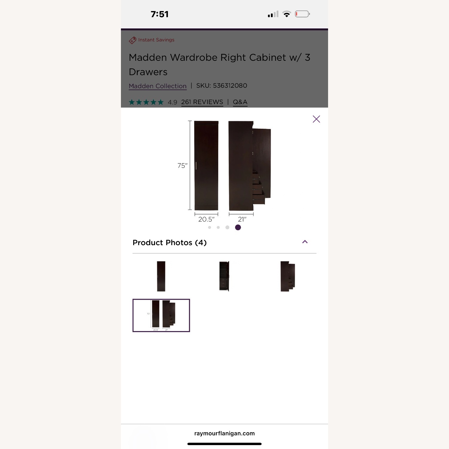 Madden 3-pc Wardrobe  - image-12