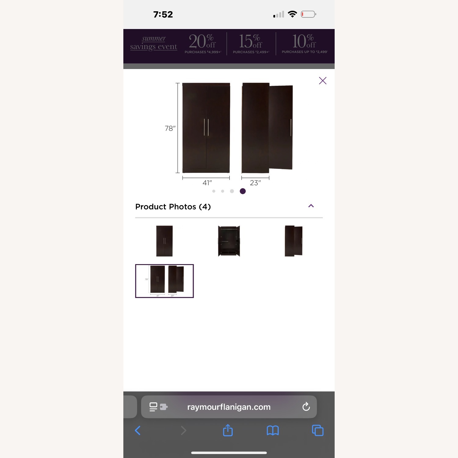 Madden 3-pc Wardrobe  - image-10