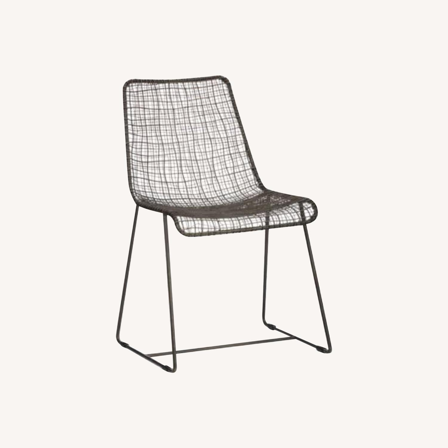 CB2 Reed Black Wire Chair – Set of 4 - image-0