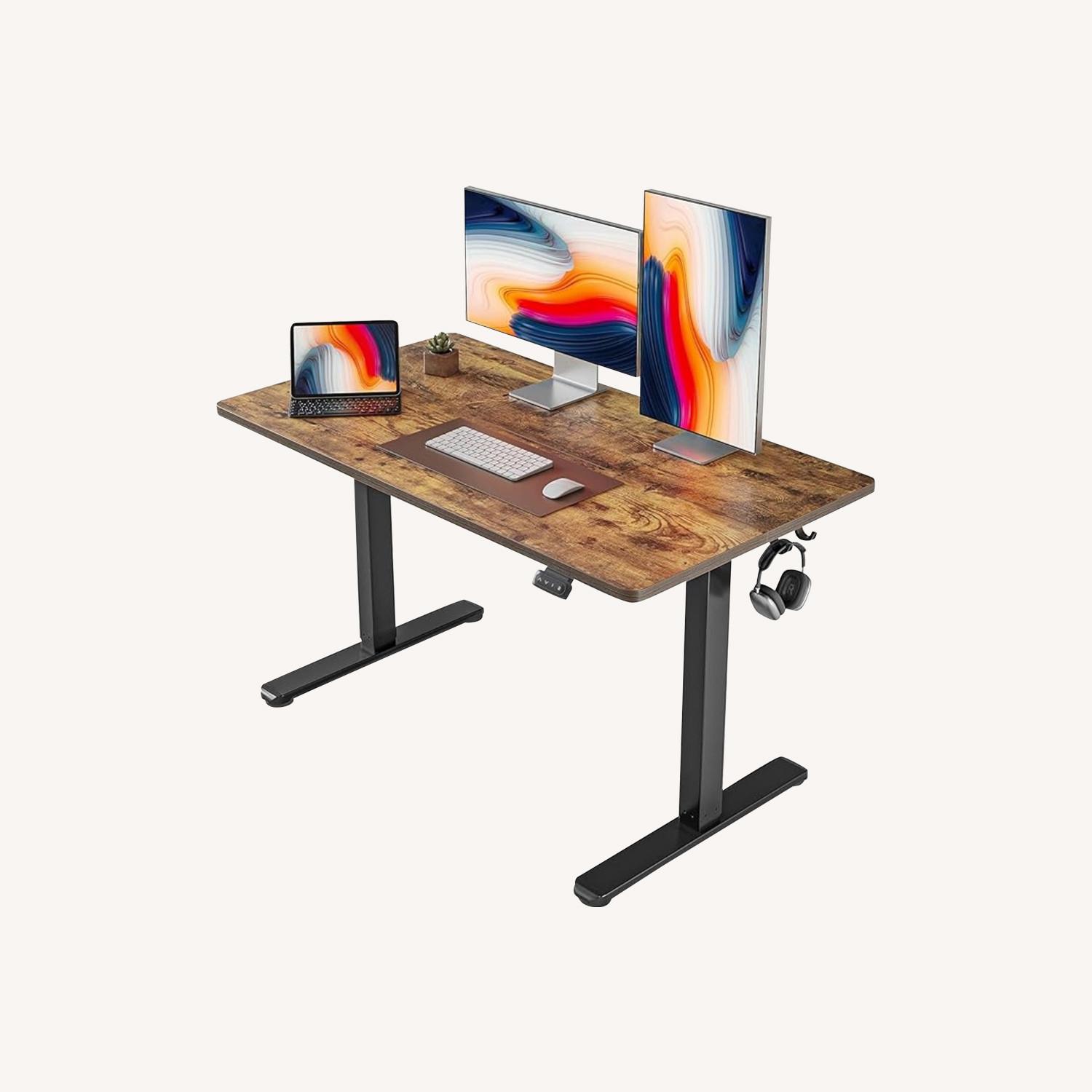Standing Desk with Storage Drawer - image-0