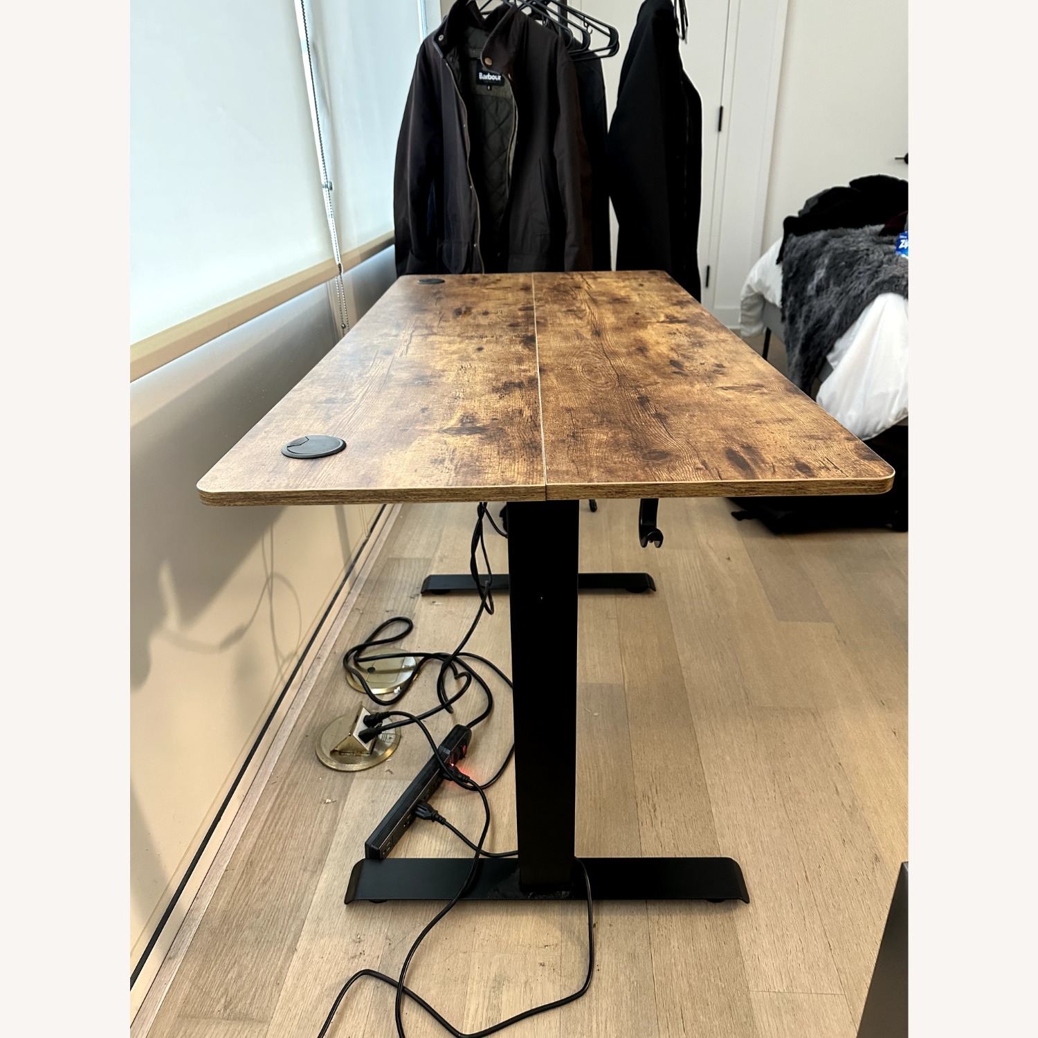 Standing Desk with Storage Drawer - image-2
