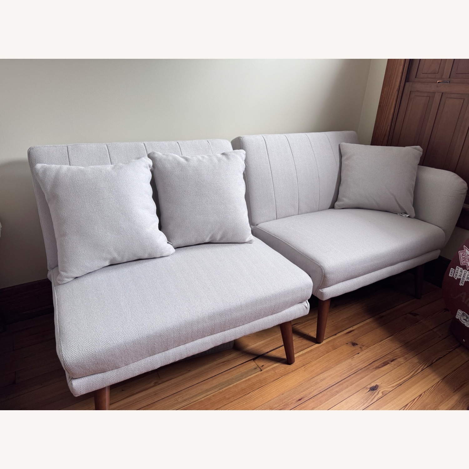 Noble Mood White Sofa  - image-1