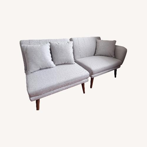 Used Noble Mood White Sofa  for sale on AptDeco