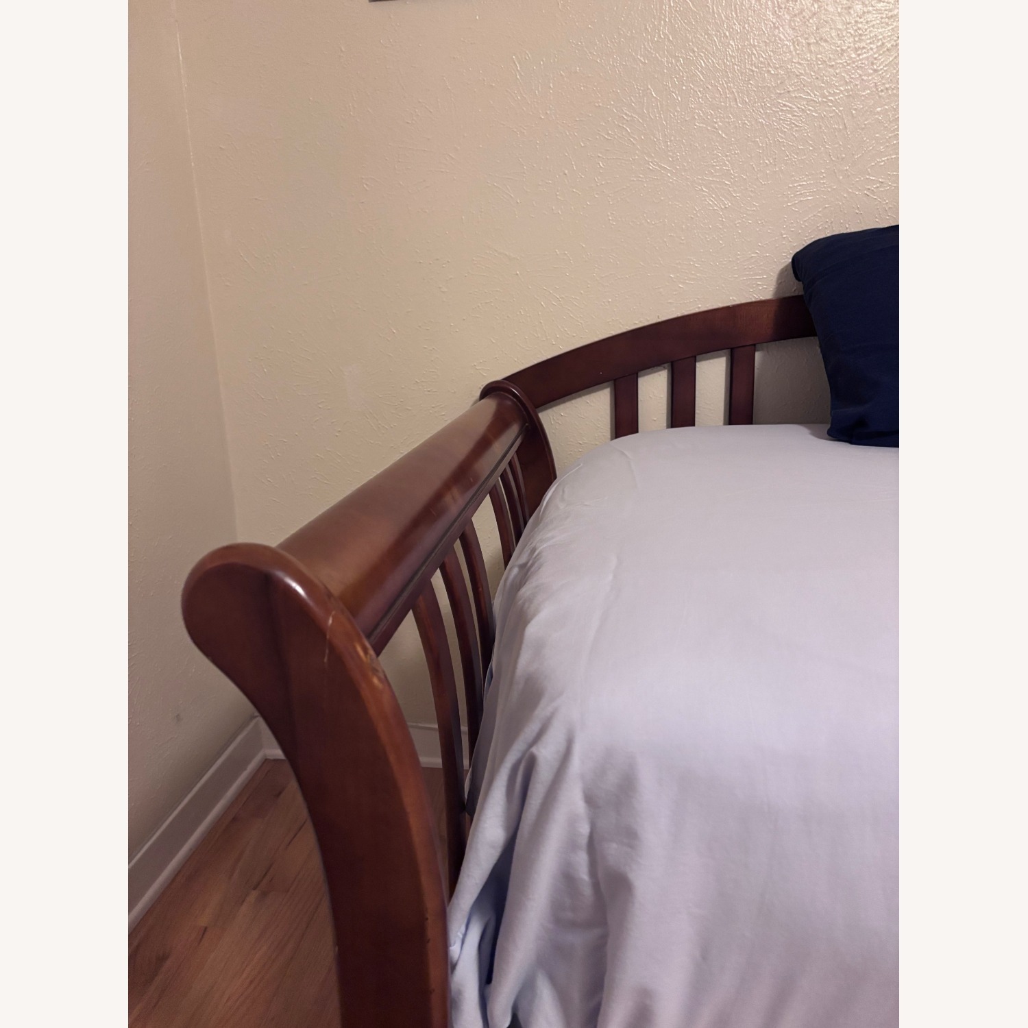 Wood Frame Twin Trundle Bed - image-4