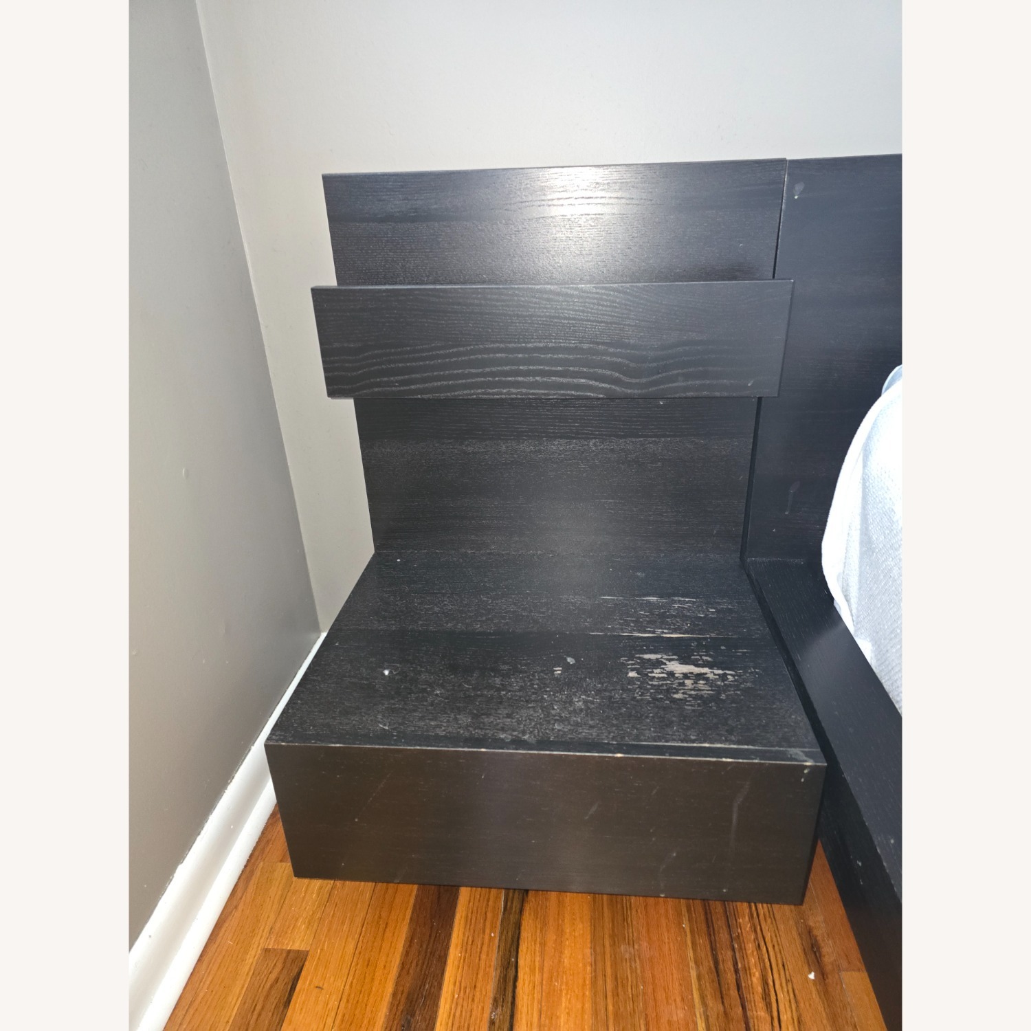 IKEA Malm King Platform Bed with Side Tables - image-2