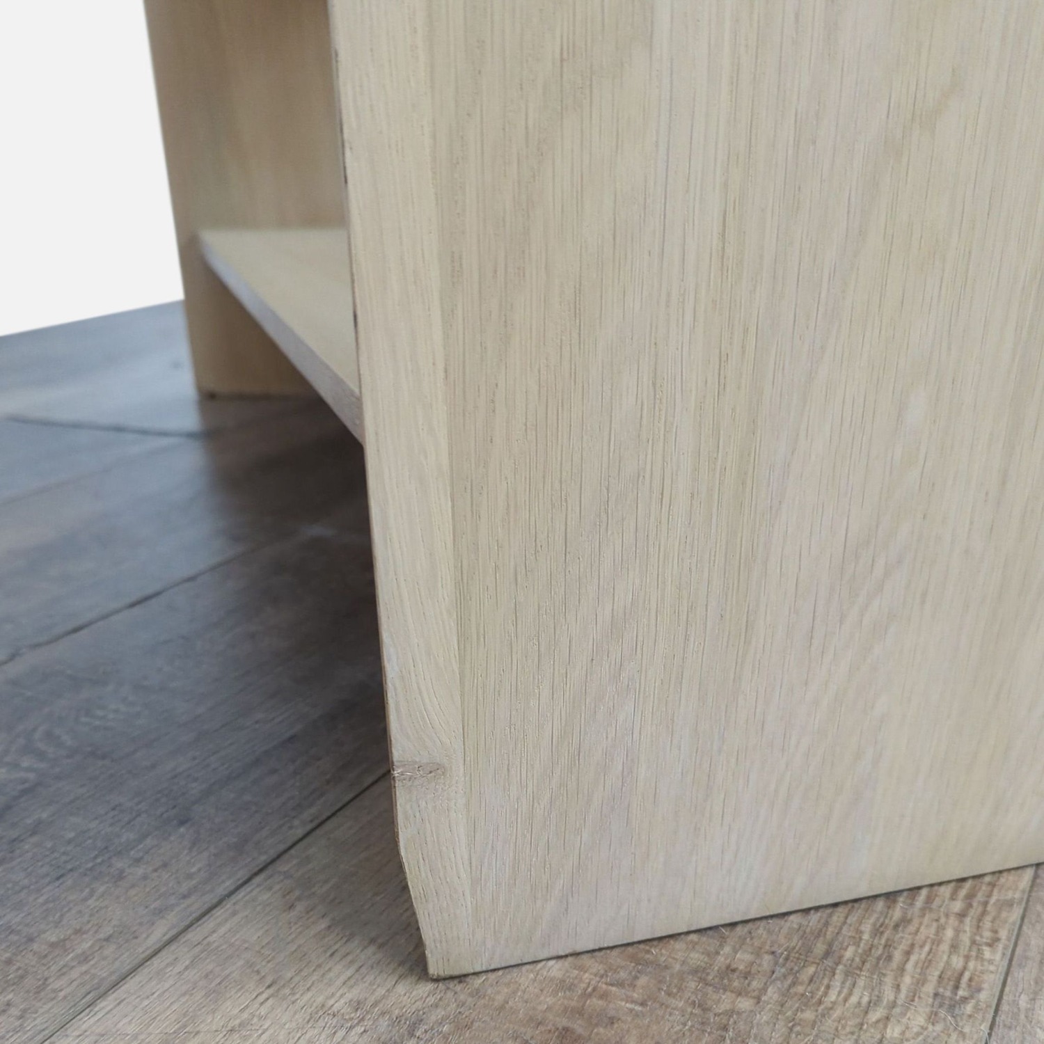 Crate & Barrel Terrazza Natural Oak5-Shelf Storage - image-2