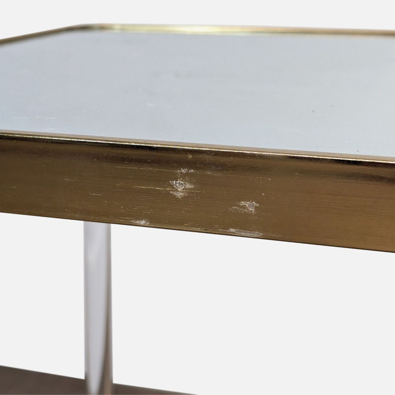 Pottery Barn Acrylic Console Table - image-1