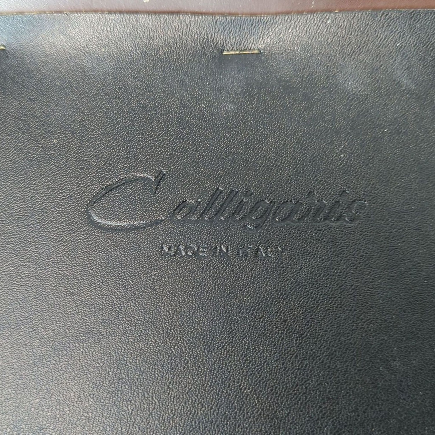 Calligaris Leather Wrapped Dining Chair - image-1