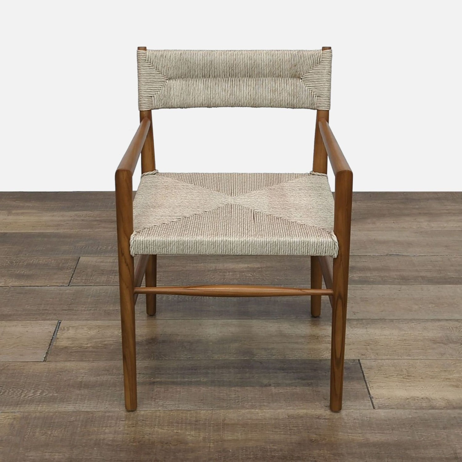 Cosby Style Seagrass Dining Armchair - image-1