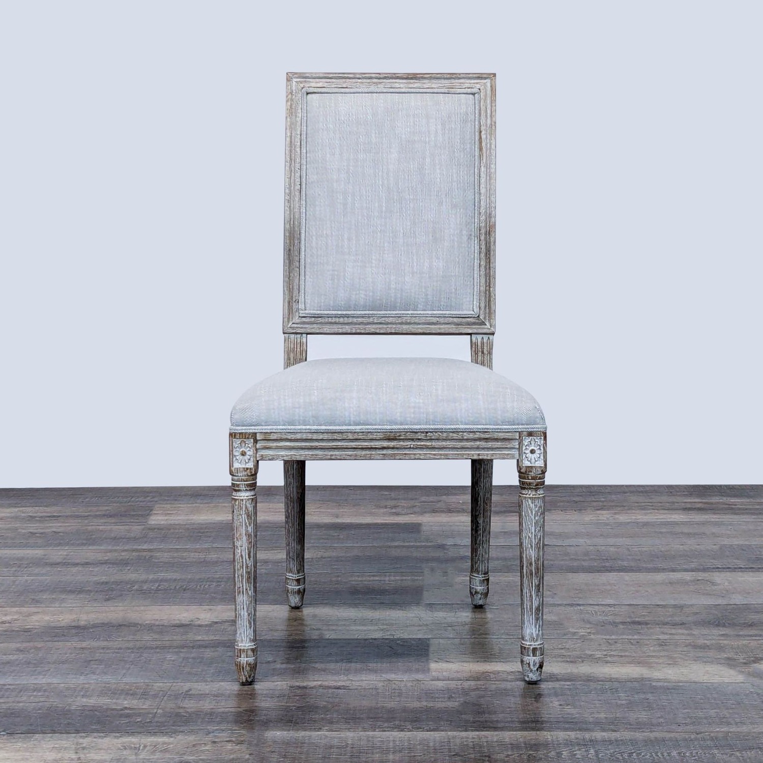Restoration Hardware Vintage French Square Back Chair - image-1