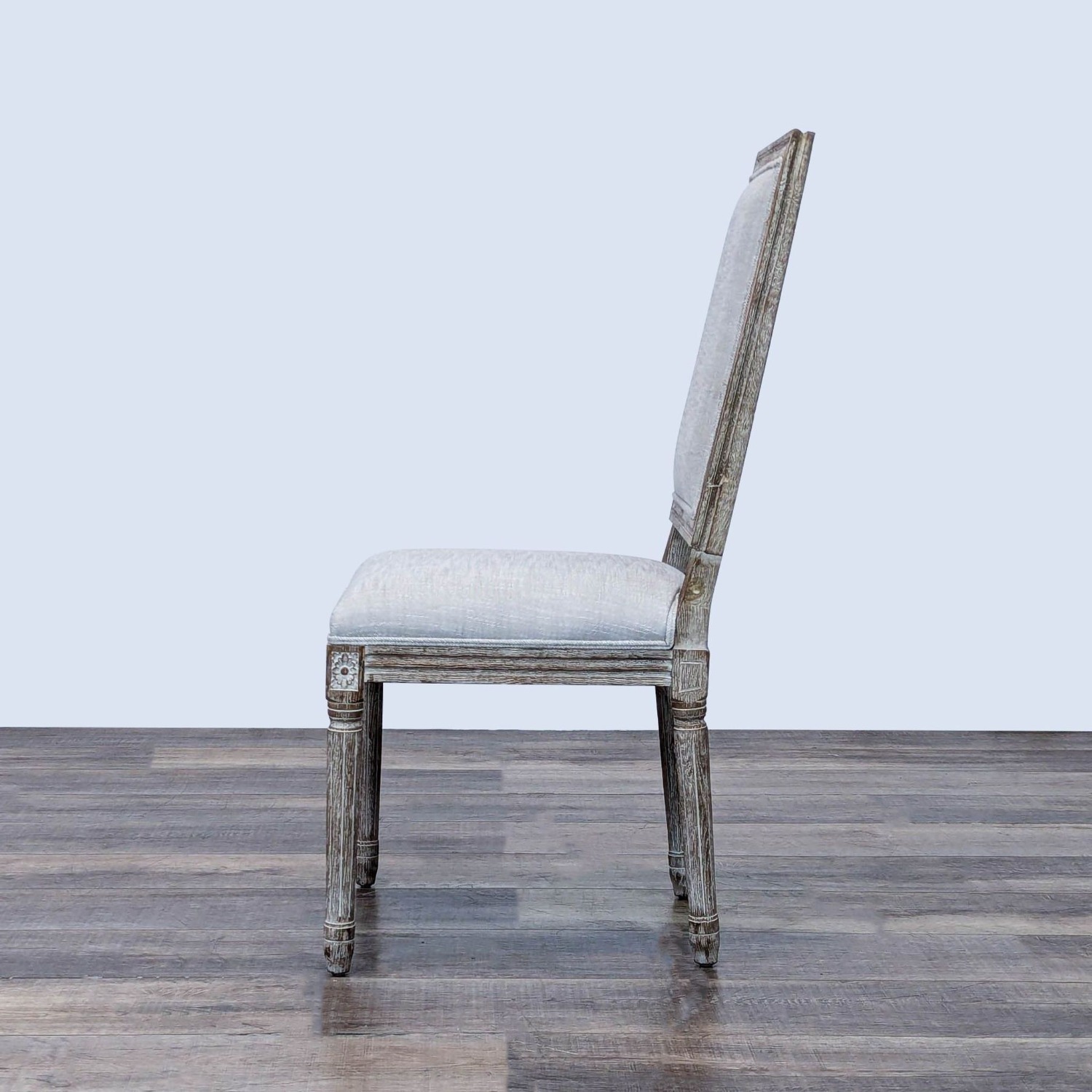 Restoration Hardware Vintage French Square Back Chair - image-5