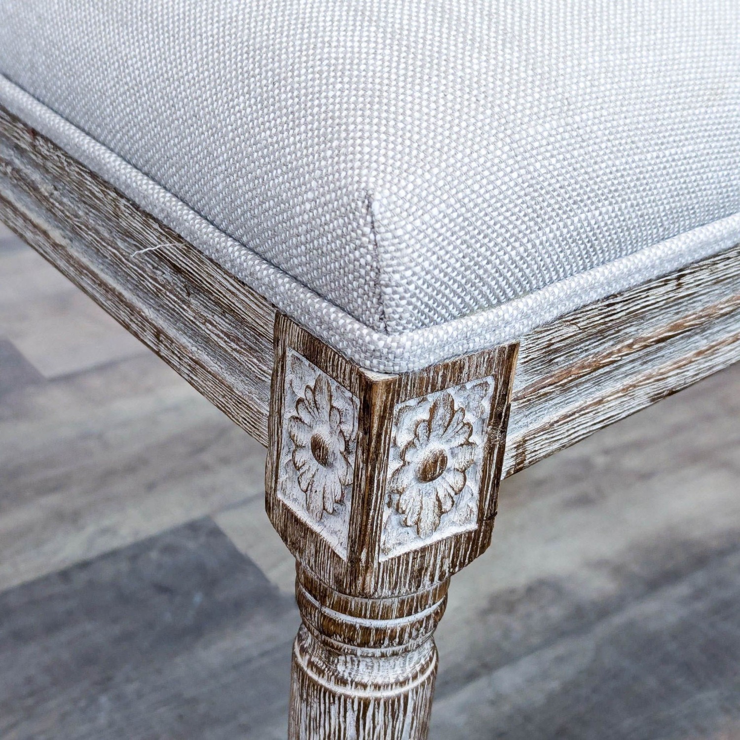 Restoration Hardware Vintage French Square Back Chair - image-4