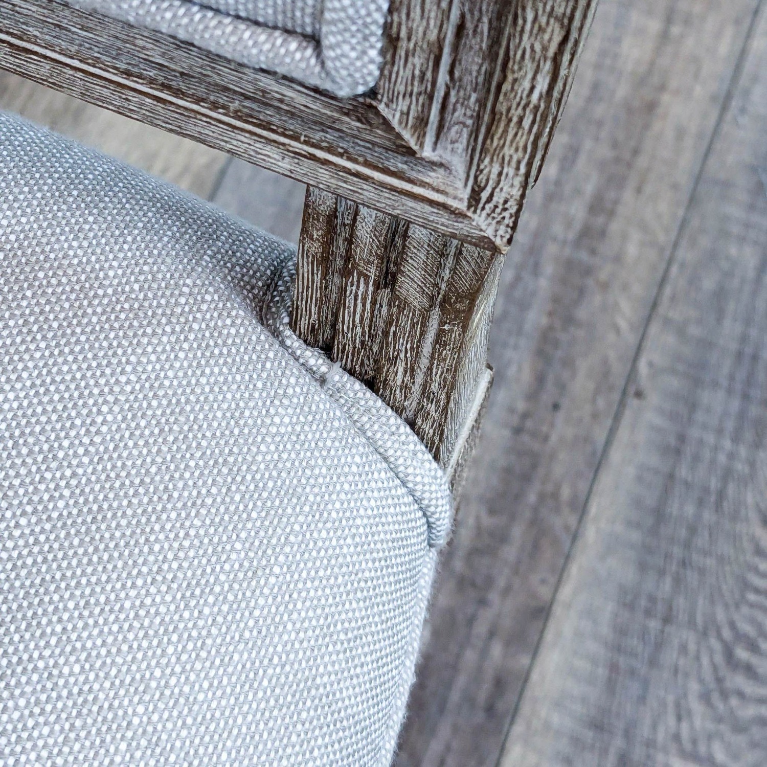 Restoration Hardware Vintage French Square Back Chair - image-3