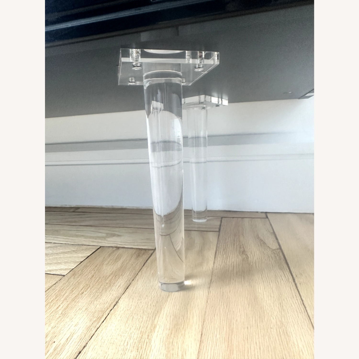 Wayfair Everly Quinn Sideboard w 8" Lucite Cone Leg - image-5