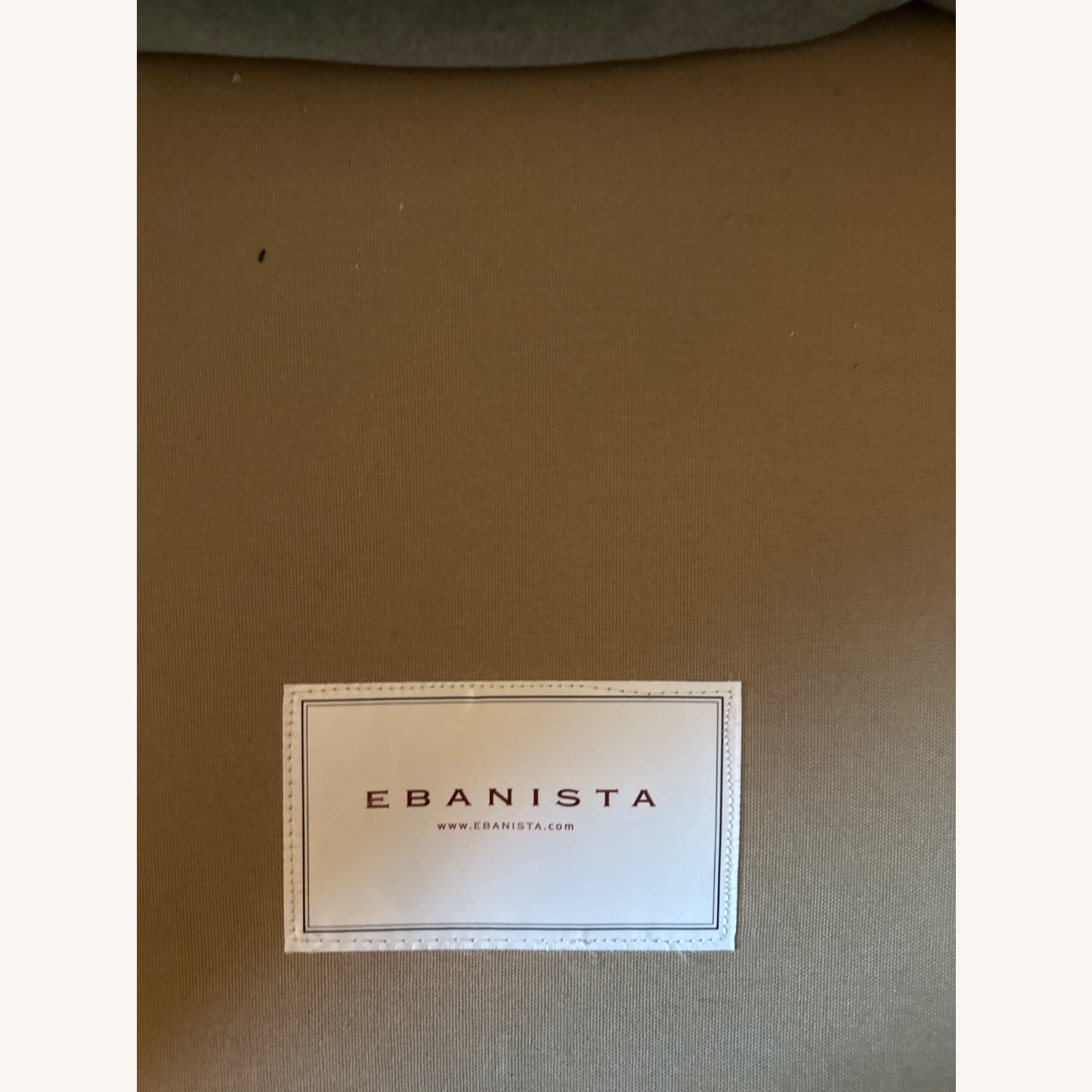 Ebanista Teal Blue Velvet Lounge Chair - image-5