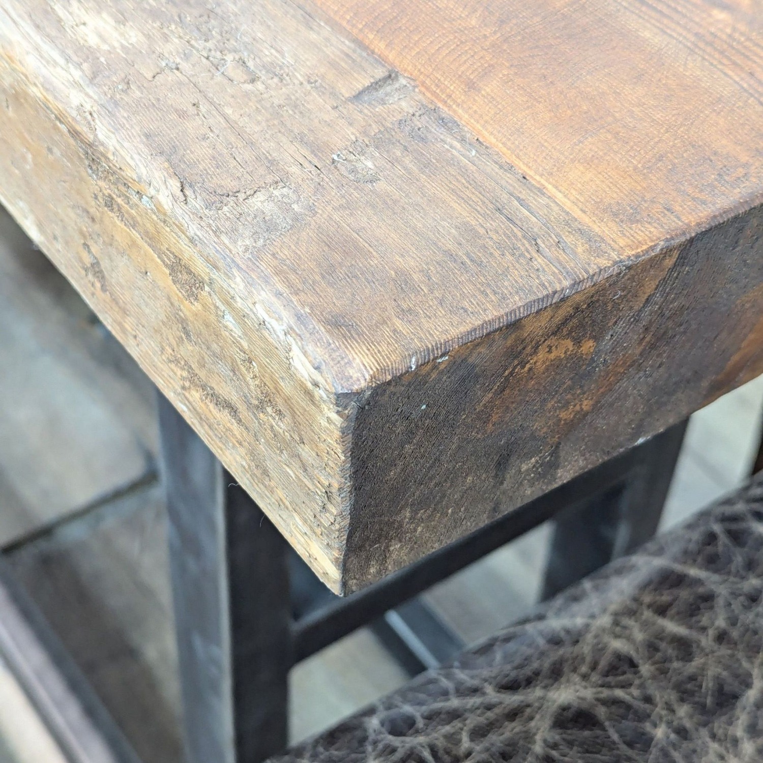 Pottery Barn Rustic Counter Height Dining Set - image-4