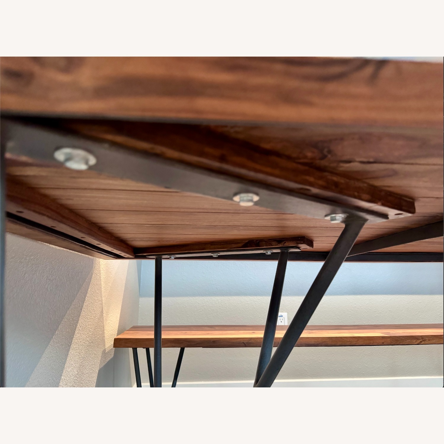 CB2 Dining Table Set With Bench - image-5