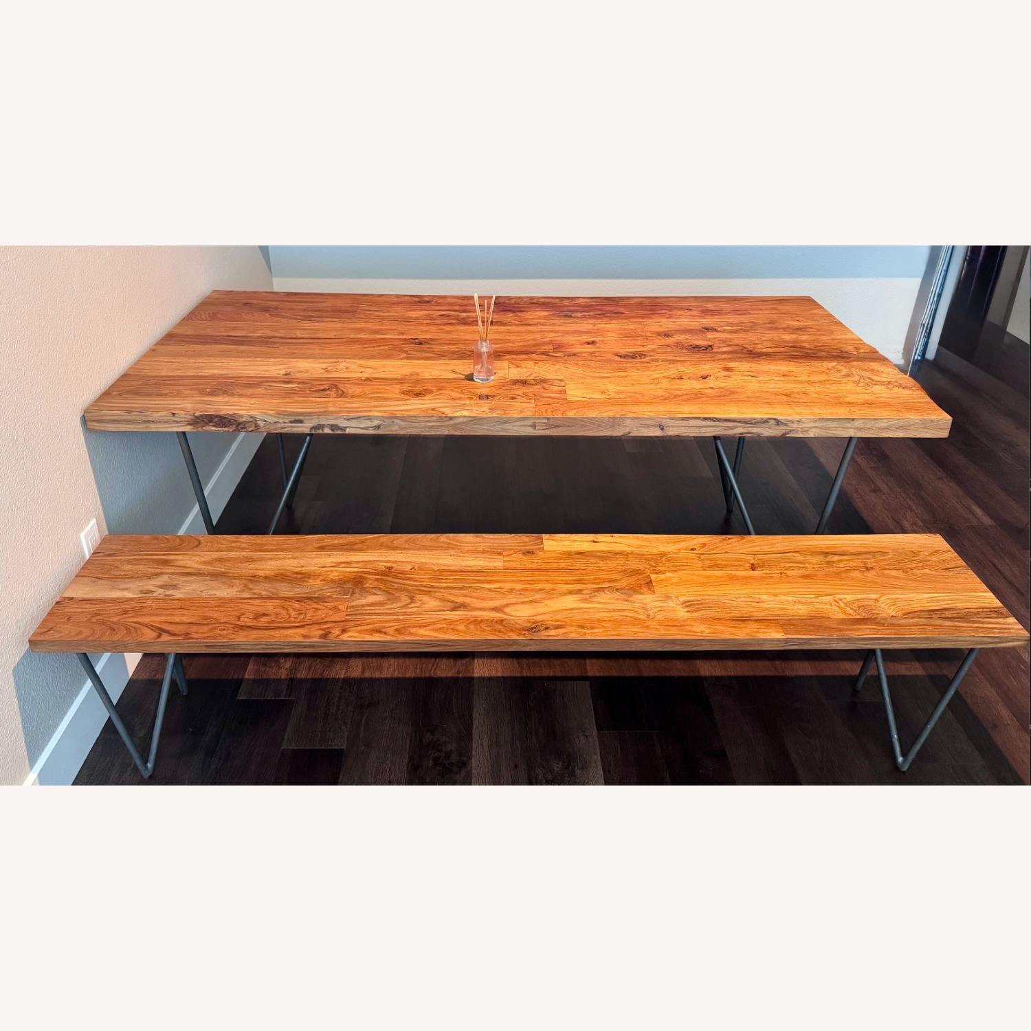 CB2 Dining Table Set With Bench - image-3