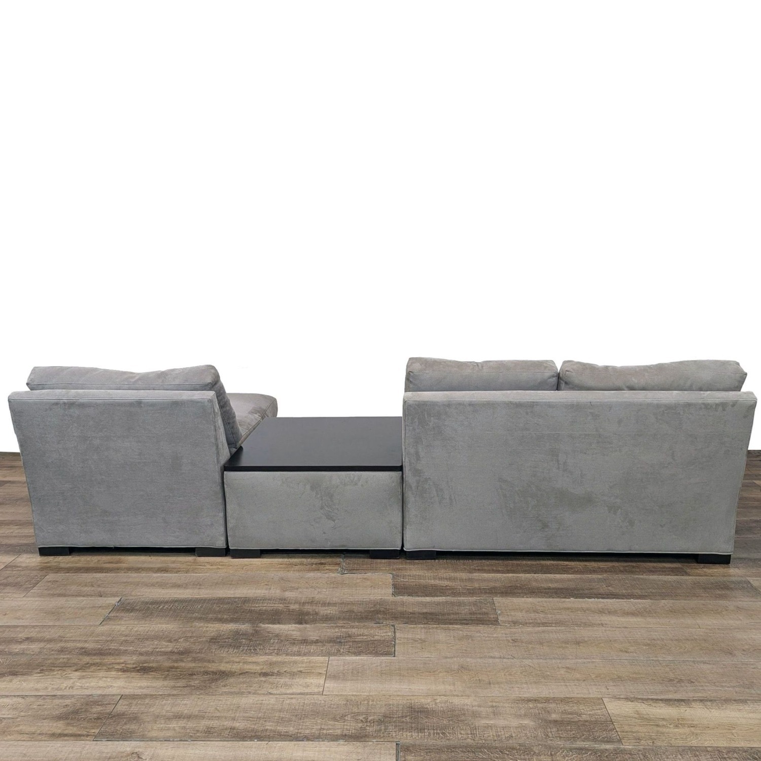 Crate & Barrel Axis Sectional with Chaise  - image-7