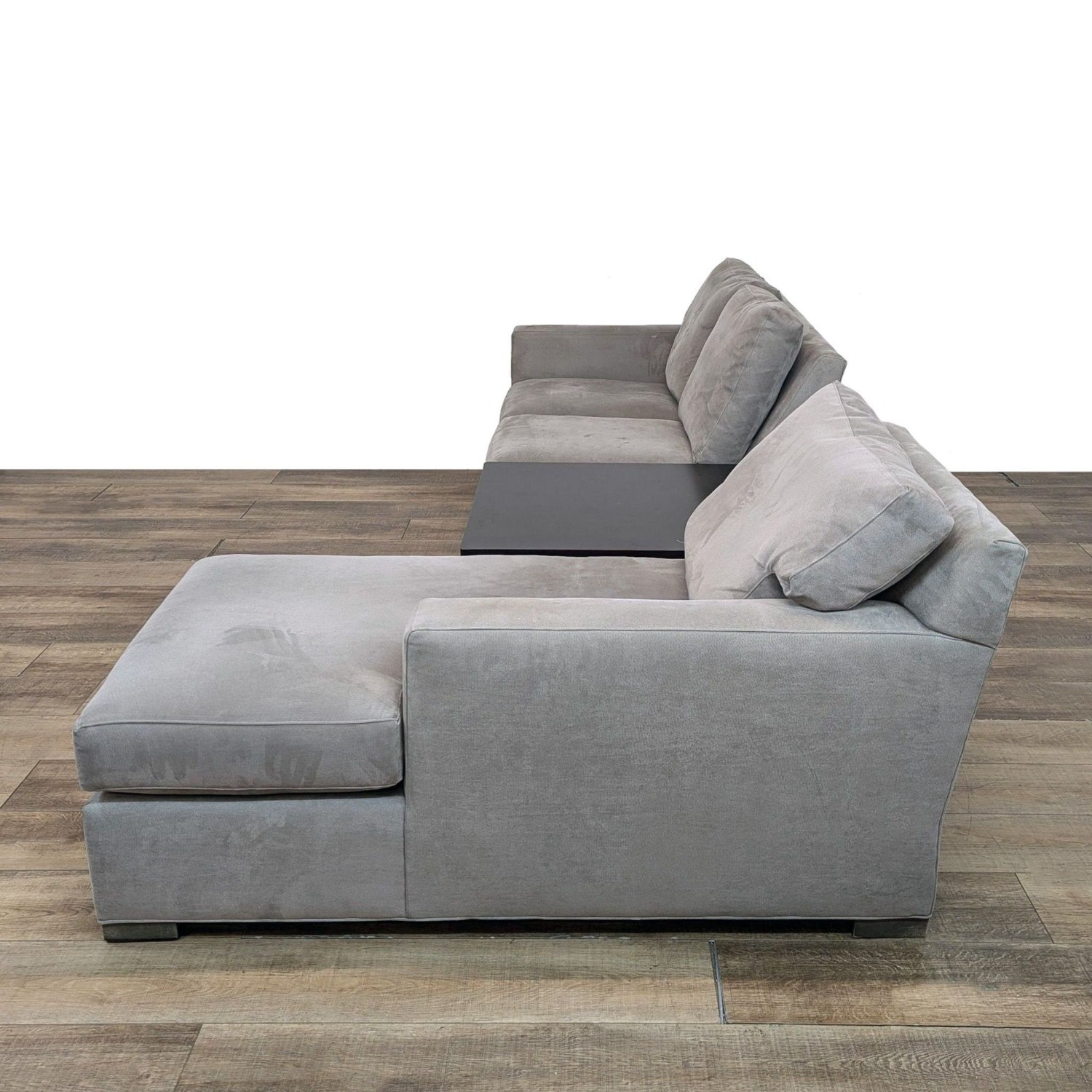 Crate & Barrel Axis Sectional with Chaise  - image-10