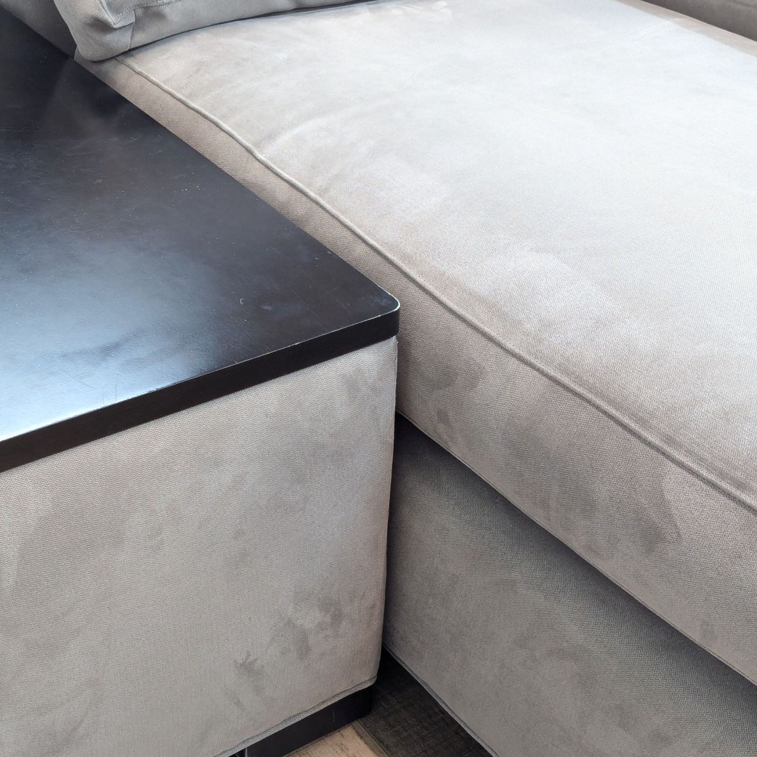 Crate & Barrel Axis Sectional with Chaise  - image-6