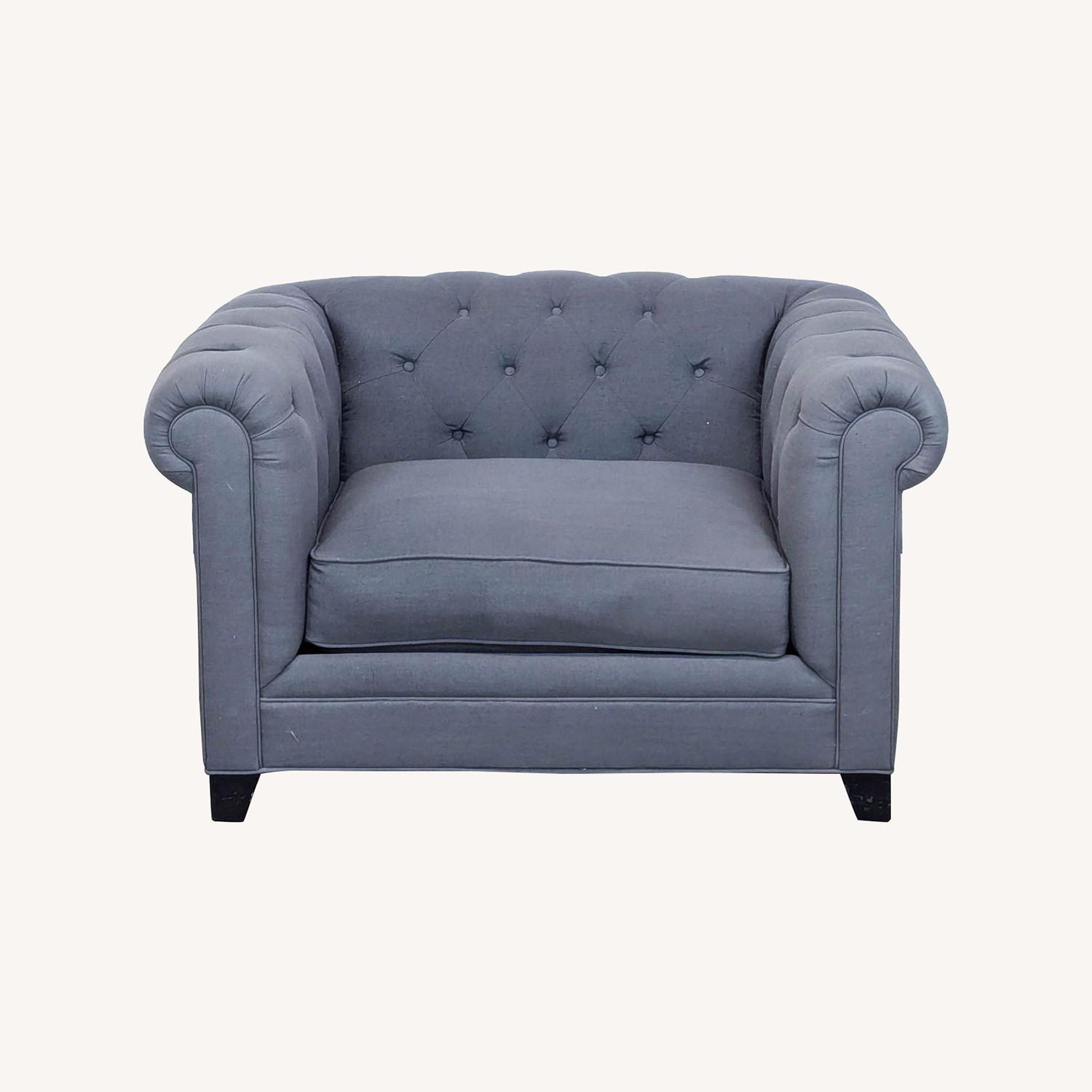 Patterson Tufted Oversized Chair by Living Spaces - image-0