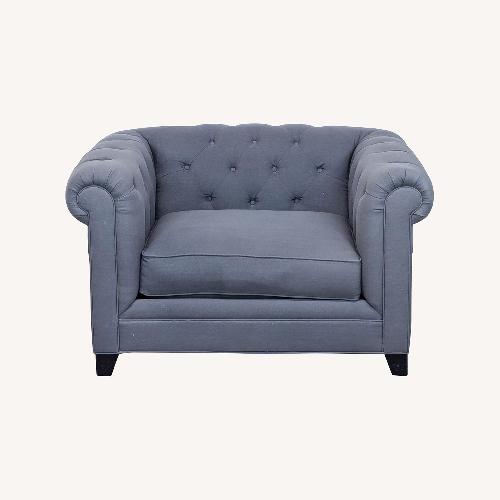 Used Patterson Tufted Oversized Chair by Living Spaces for sale on AptDeco