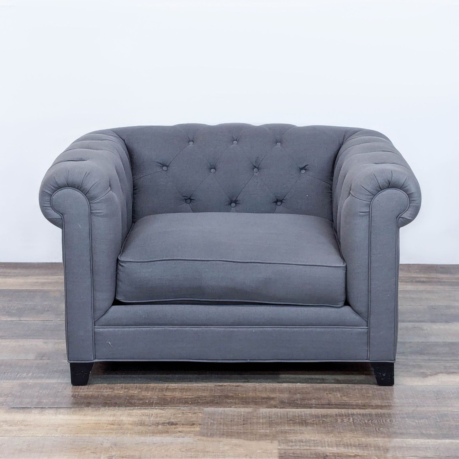 Patterson Tufted Oversized Chair by Living Spaces - image-1