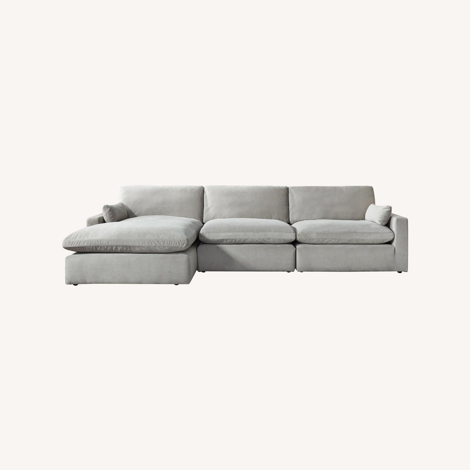 Sophie 3-Piece Modular Sofa W Chaise - image-0