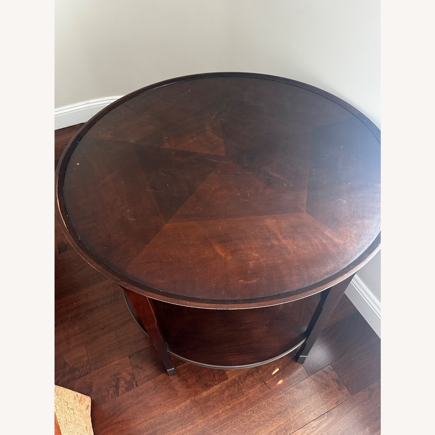 Brown Wood Baker Furniture Side Table - image-3