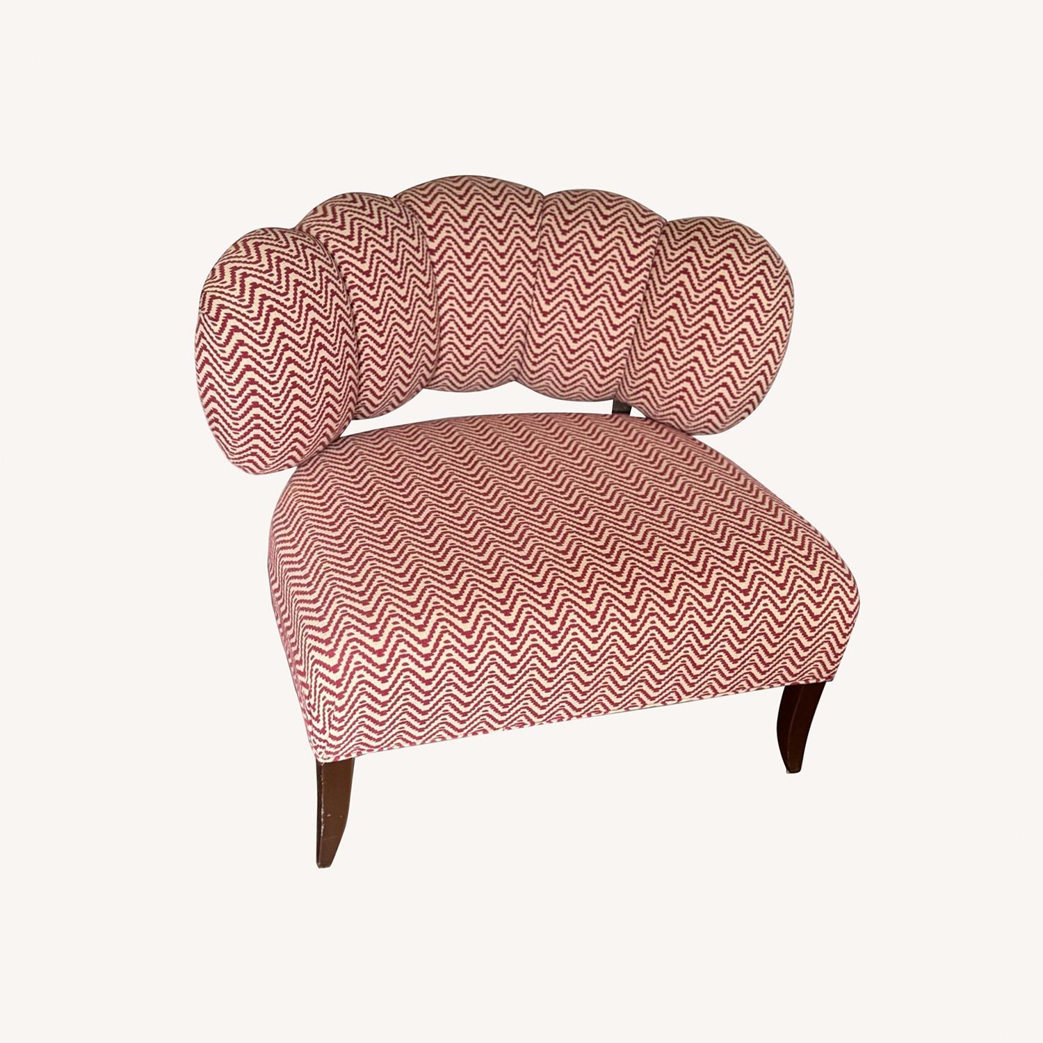 Haute House Cloud Channel Chevron Chairs - image-0