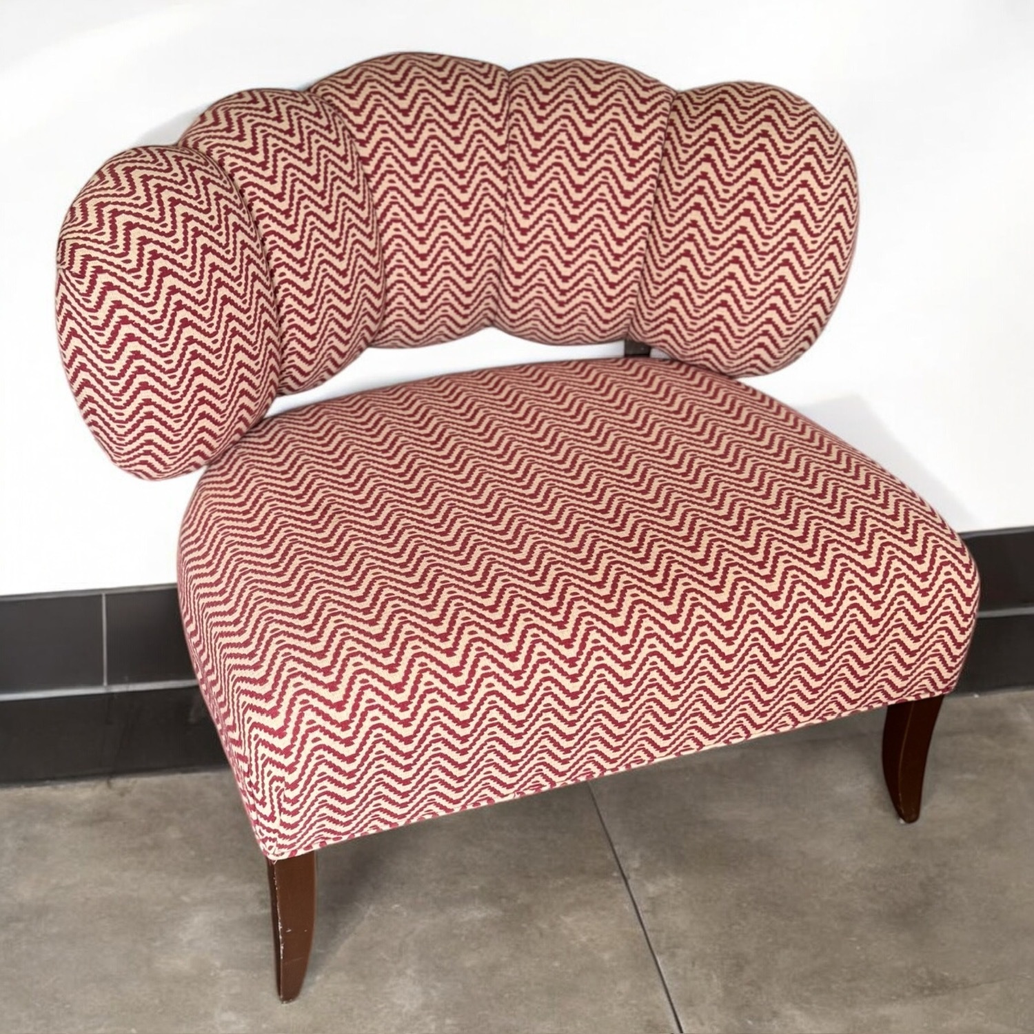 Haute House Cloud Channel Chevron Chairs - image-2