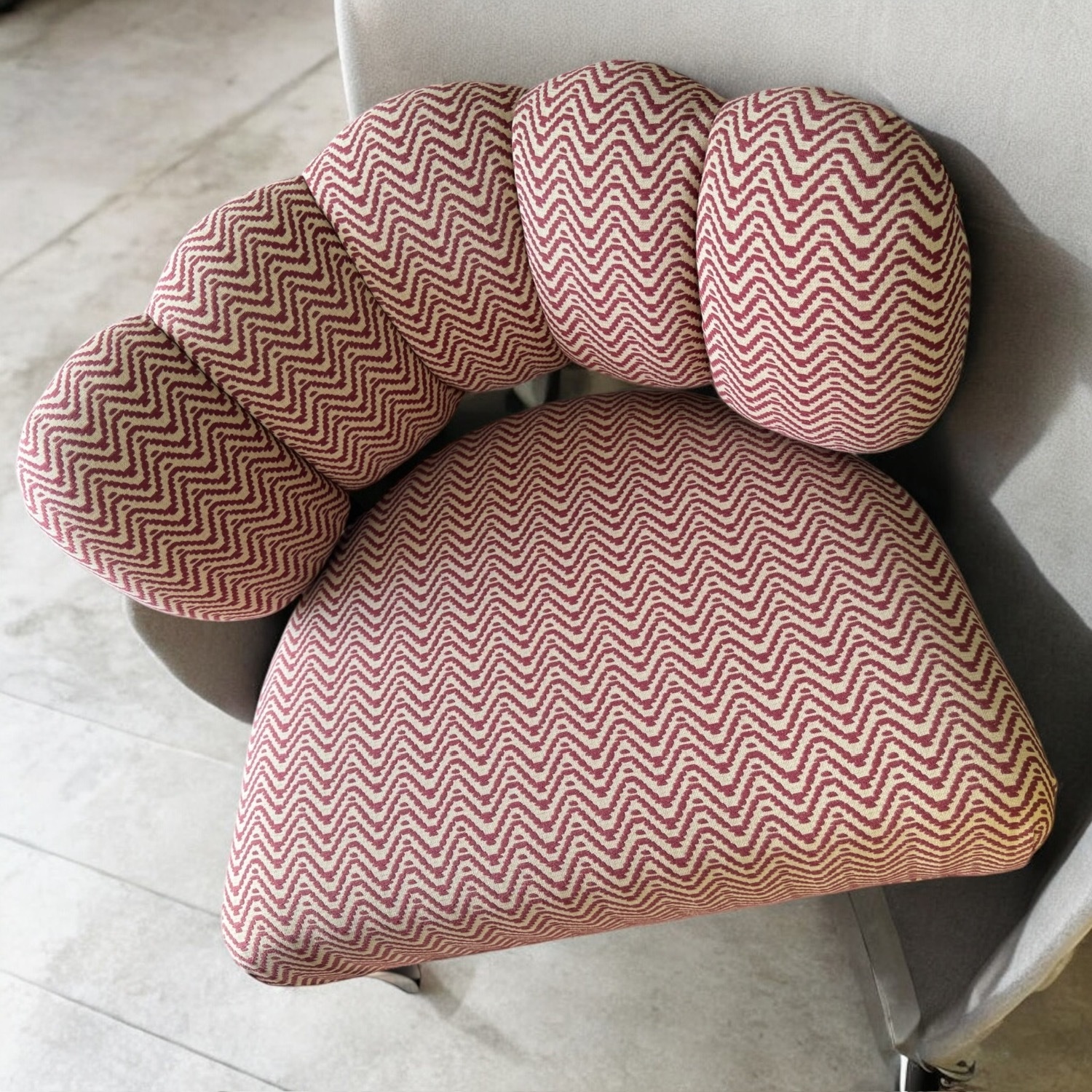 Haute House Cloud Channel Chevron Chairs - image-7