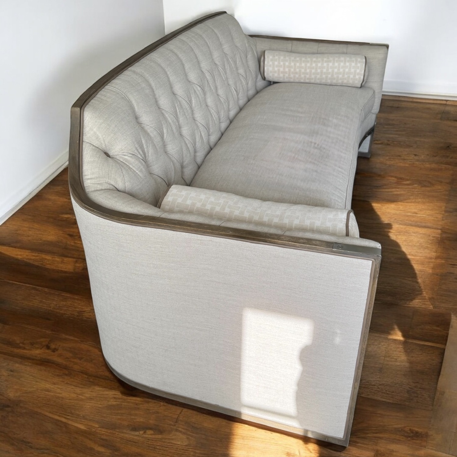 Caracole The Cats Meow Sofa Couch Wood Frame - image-10