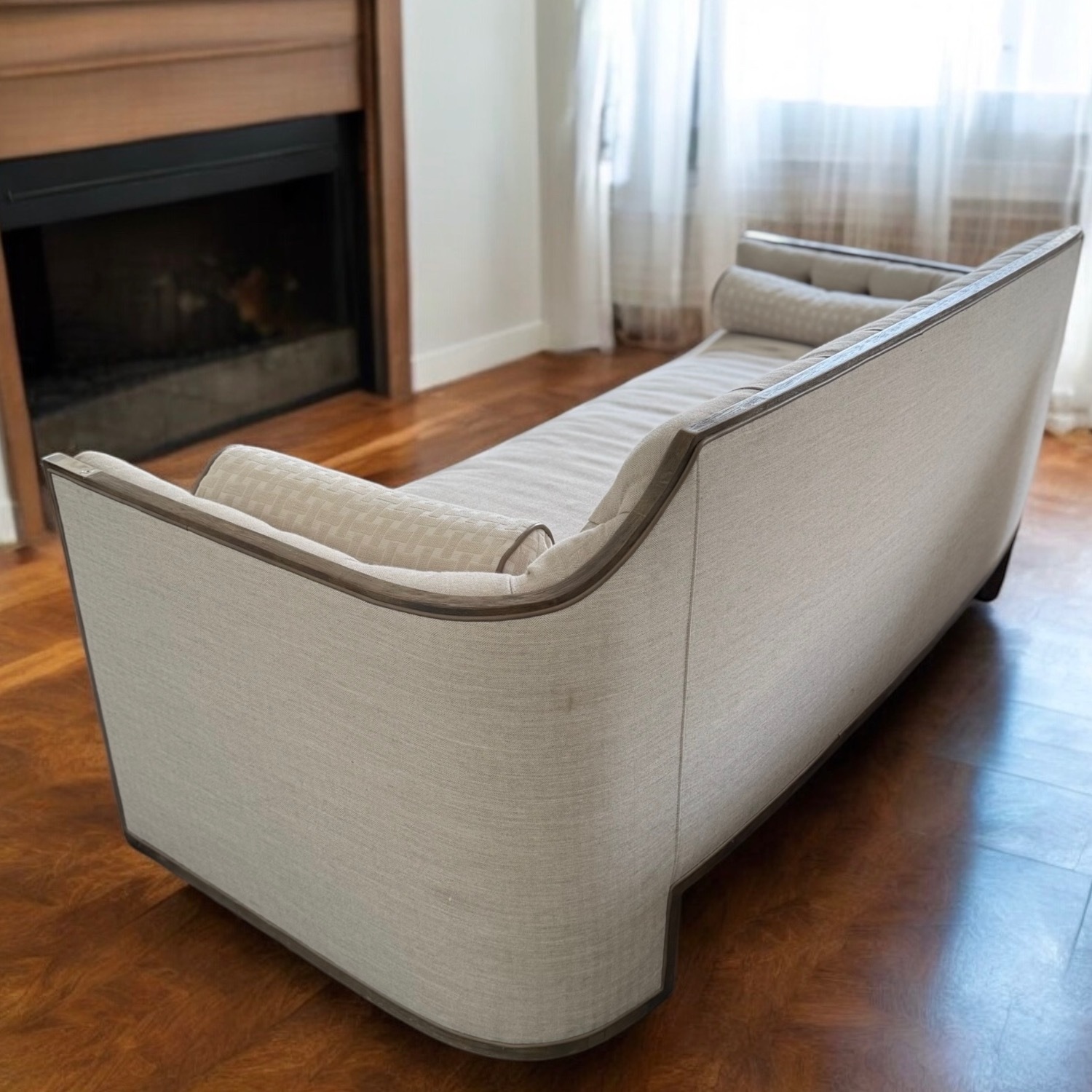 Caracole The Cats Meow Sofa Couch Wood Frame - image-2