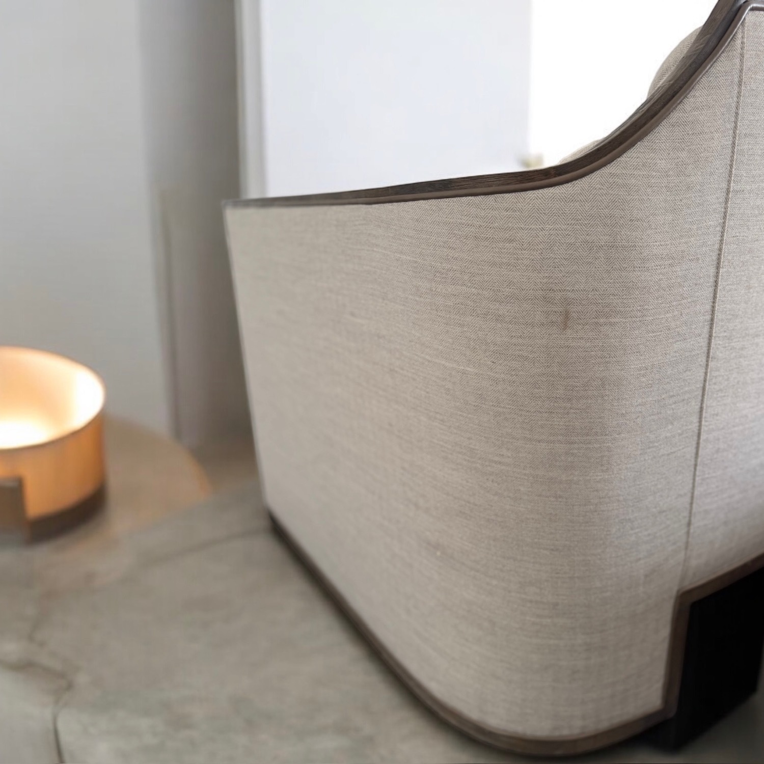 Caracole The Cats Meow Sofa Couch Wood Frame - image-3