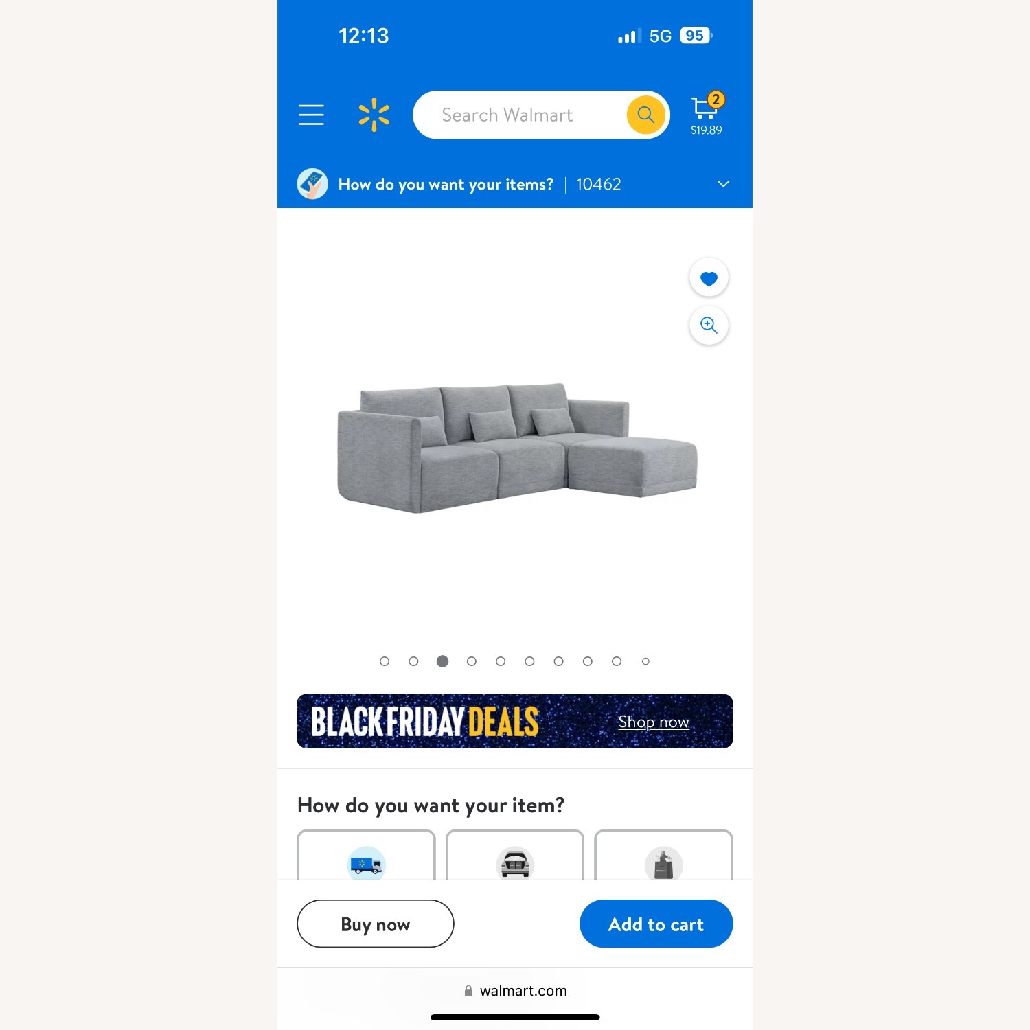 Walmart Modular Sectional - image-3