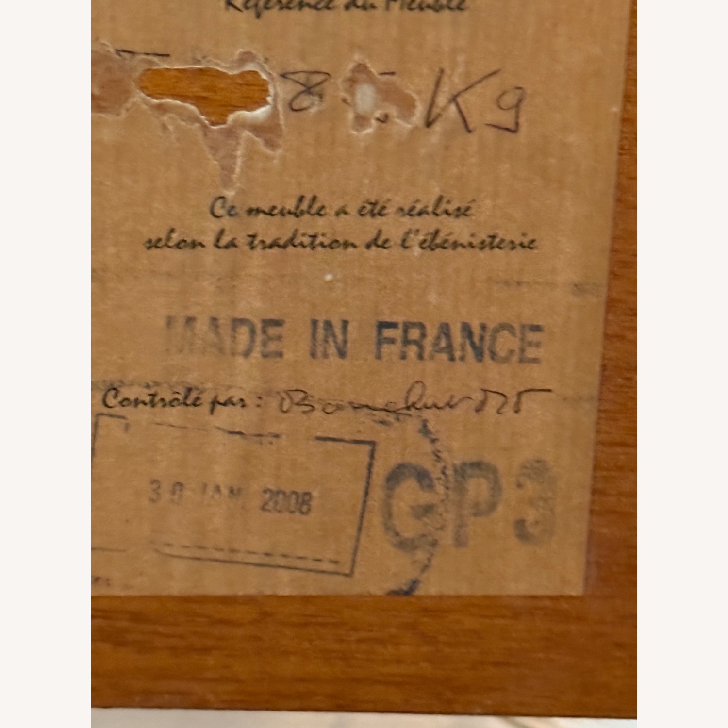 French Louis Philippe Empire Style Cherry Sleigh - image-3