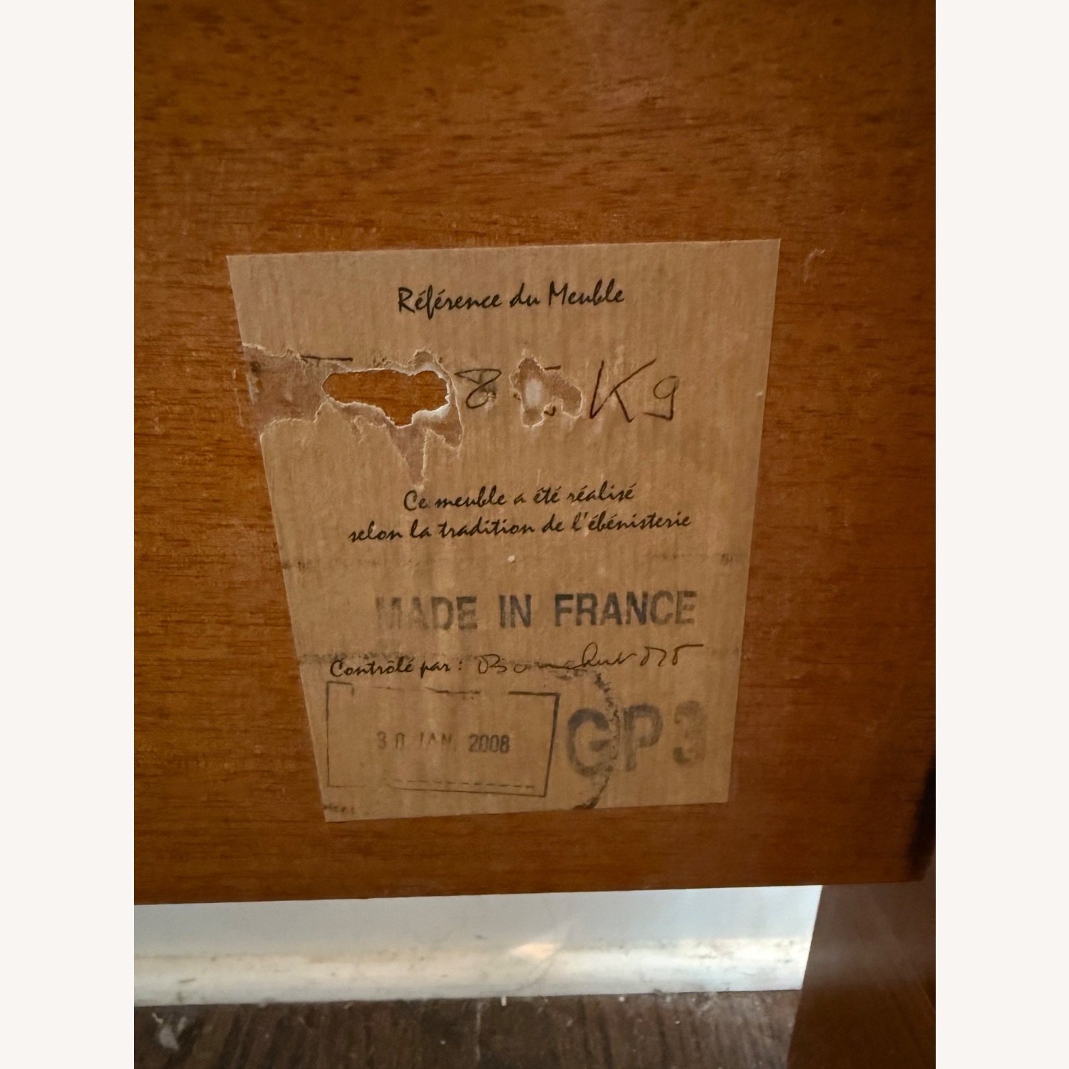 French Louis Philippe Empire Style Cherry Sleigh - image-2