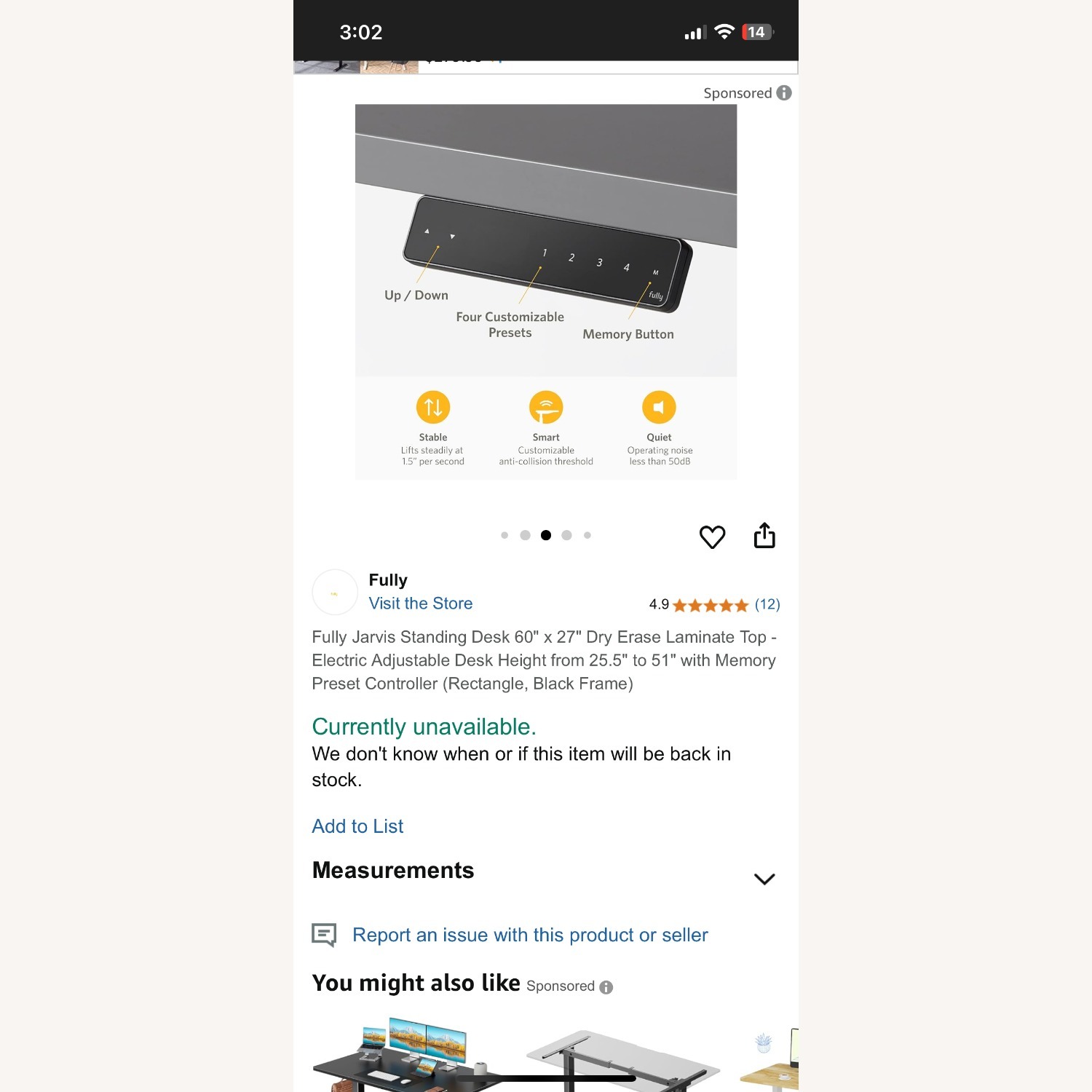 Herman Miller Jarvis Whiteboard Desk - image-7