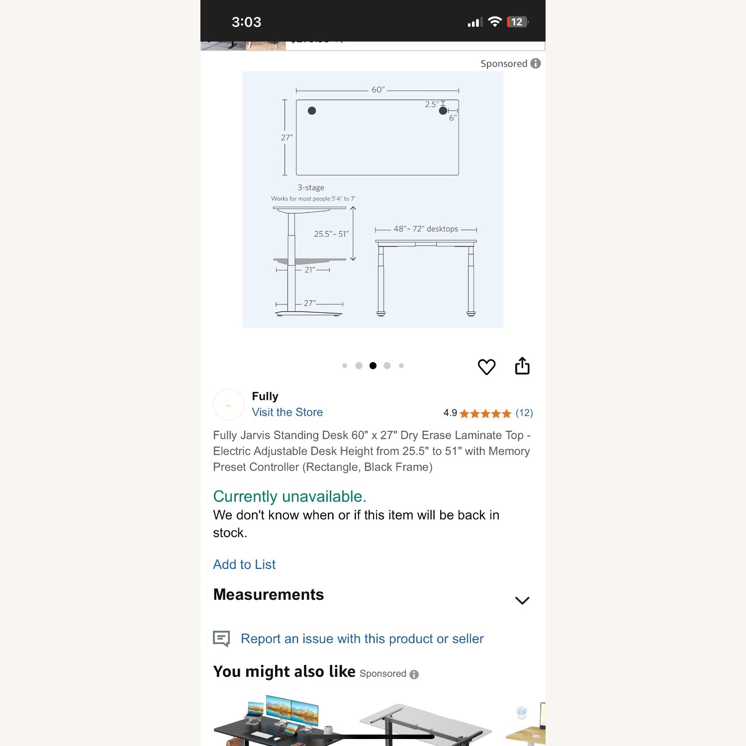Herman Miller Jarvis Whiteboard Desk - image-8